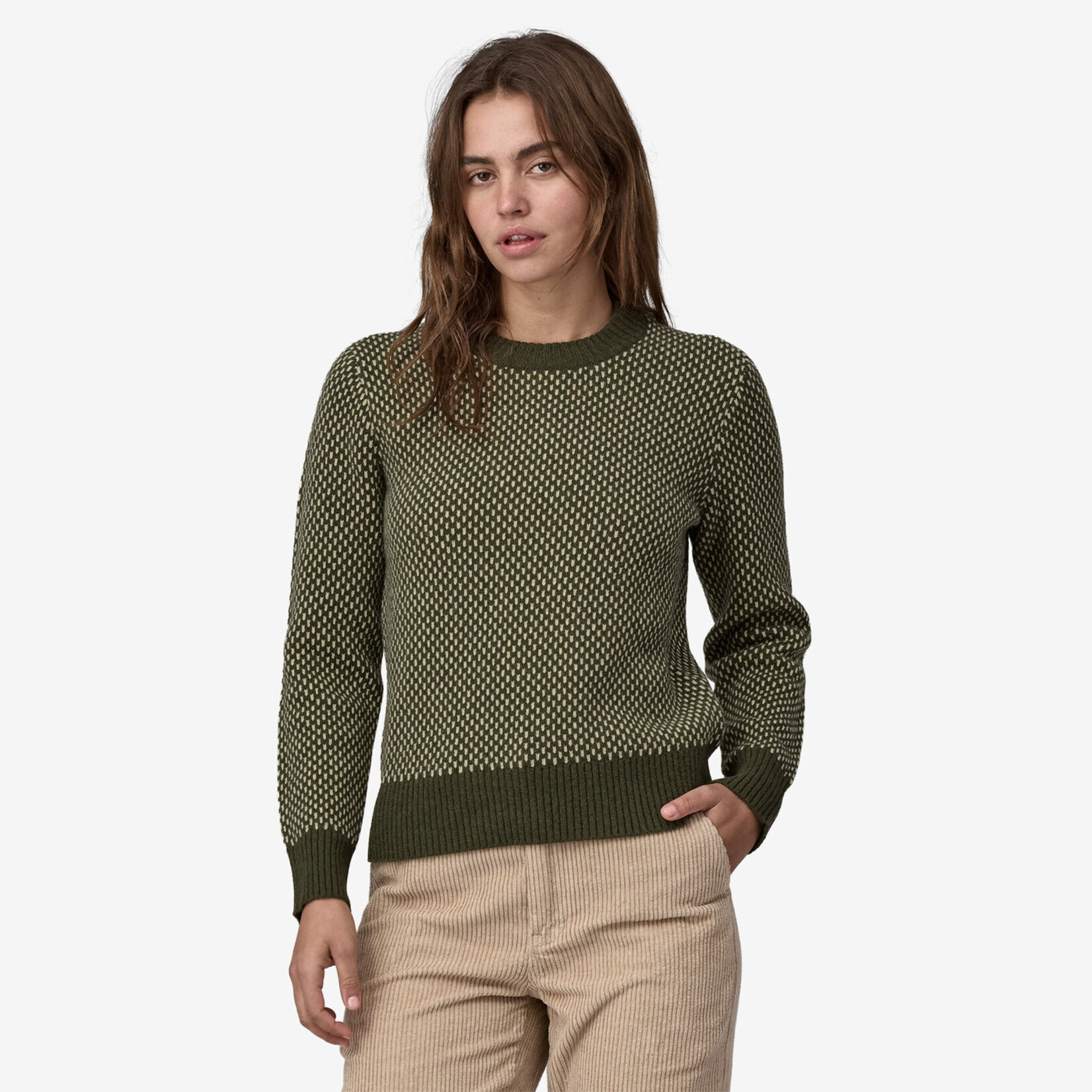 Patagonia Women's Recycled Wool-Blend Crewneck Sweater