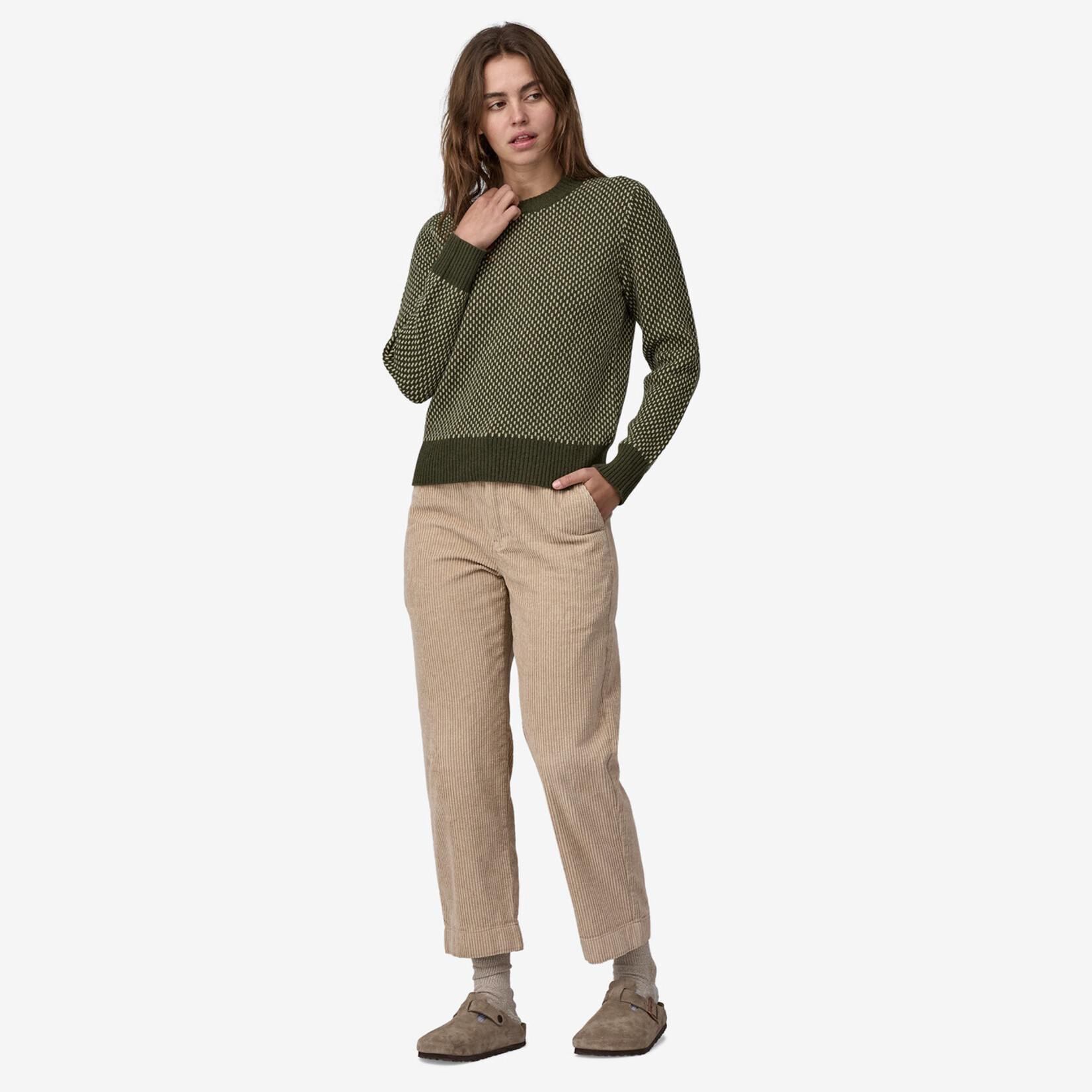 Patagonia Women's Recycled Wool-Blend Crewneck Sweater