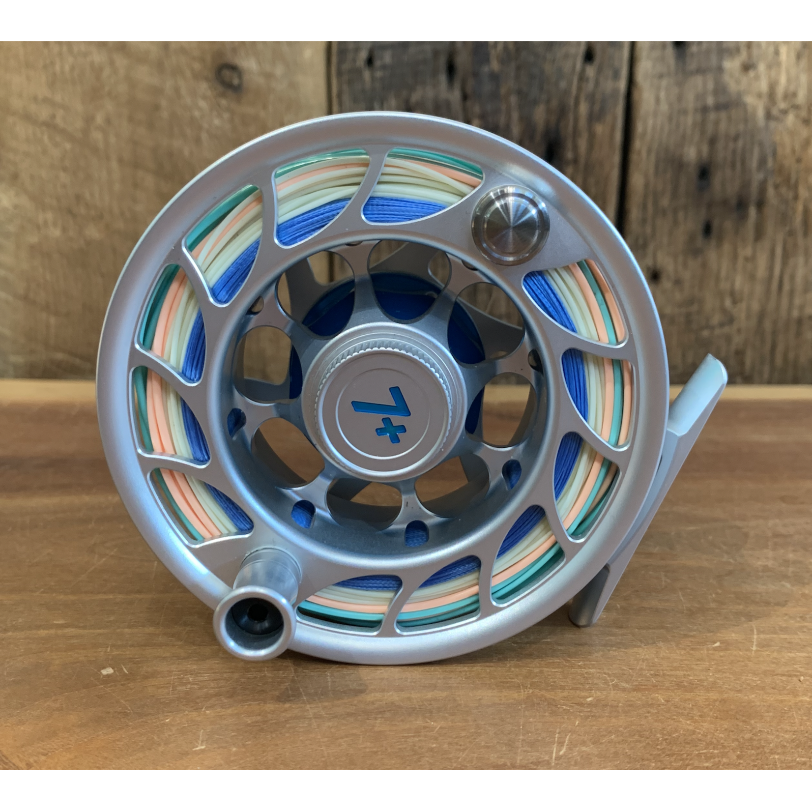 Hatch Iconic 7+ clear/blue w/ RIO elite flats pro 8wt line