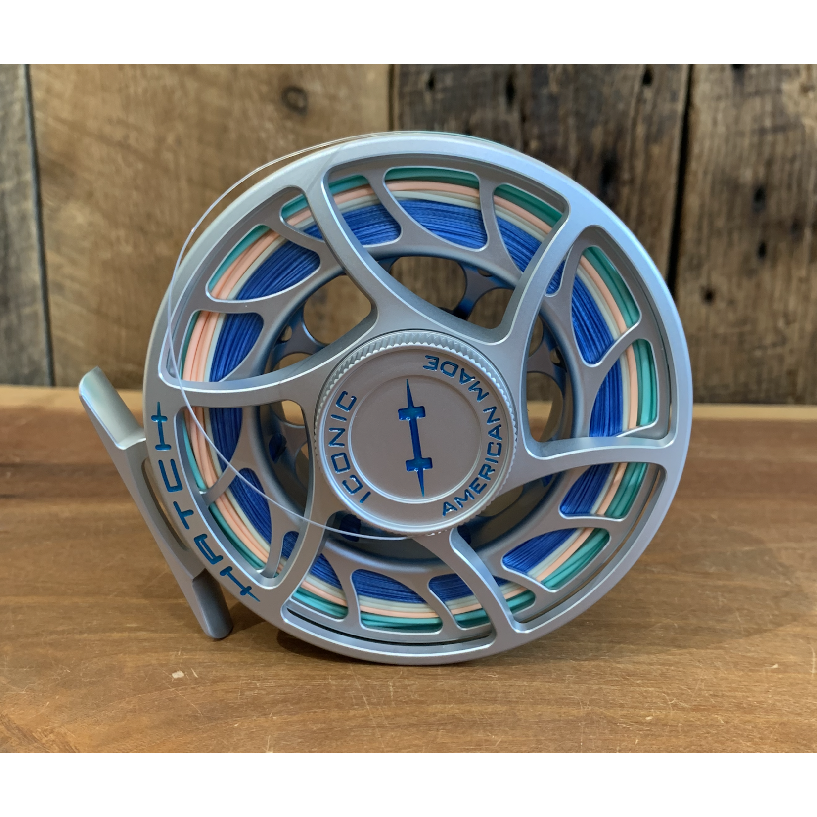 Hatch Iconic 7+ clear/blue w/ RIO elite flats pro 8wt line