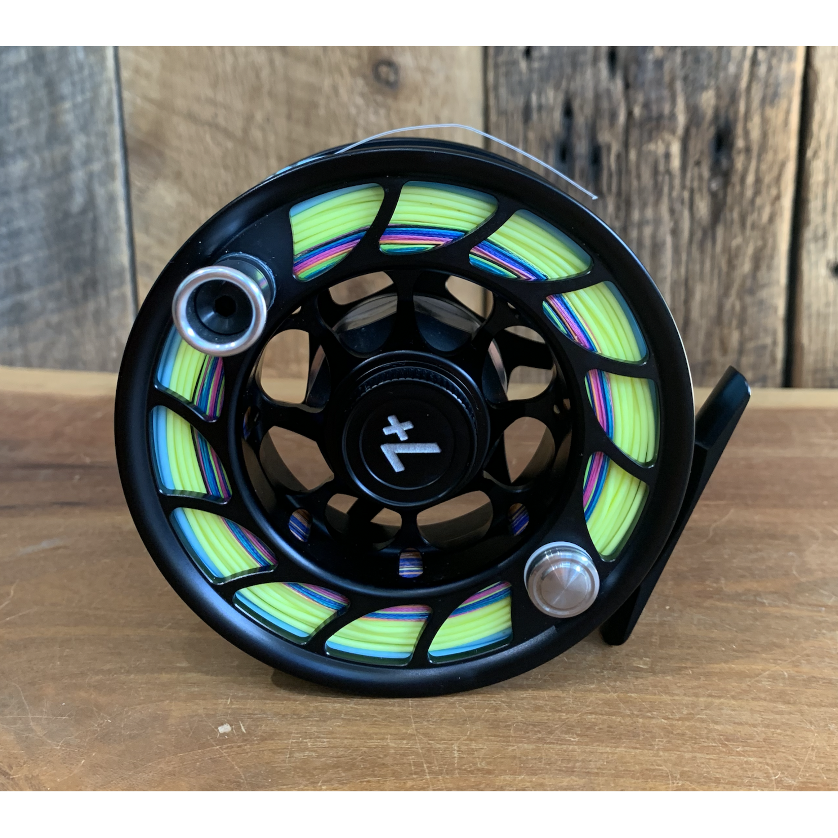 Hatch Iconic 7+ Black/Silver w/ tropical 9wt floating line
