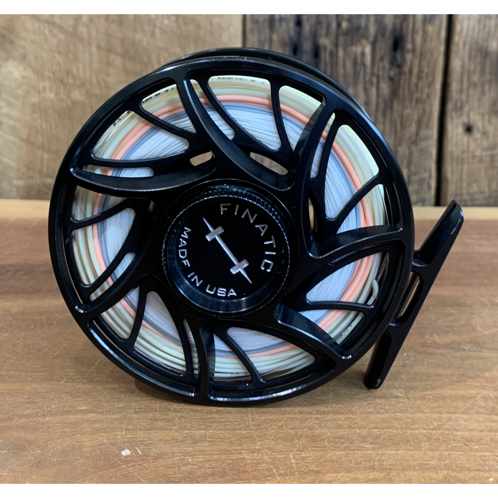 Hatch Finatic 7+ Black/ Silver w/ RIO elite bonefish 9wt line
