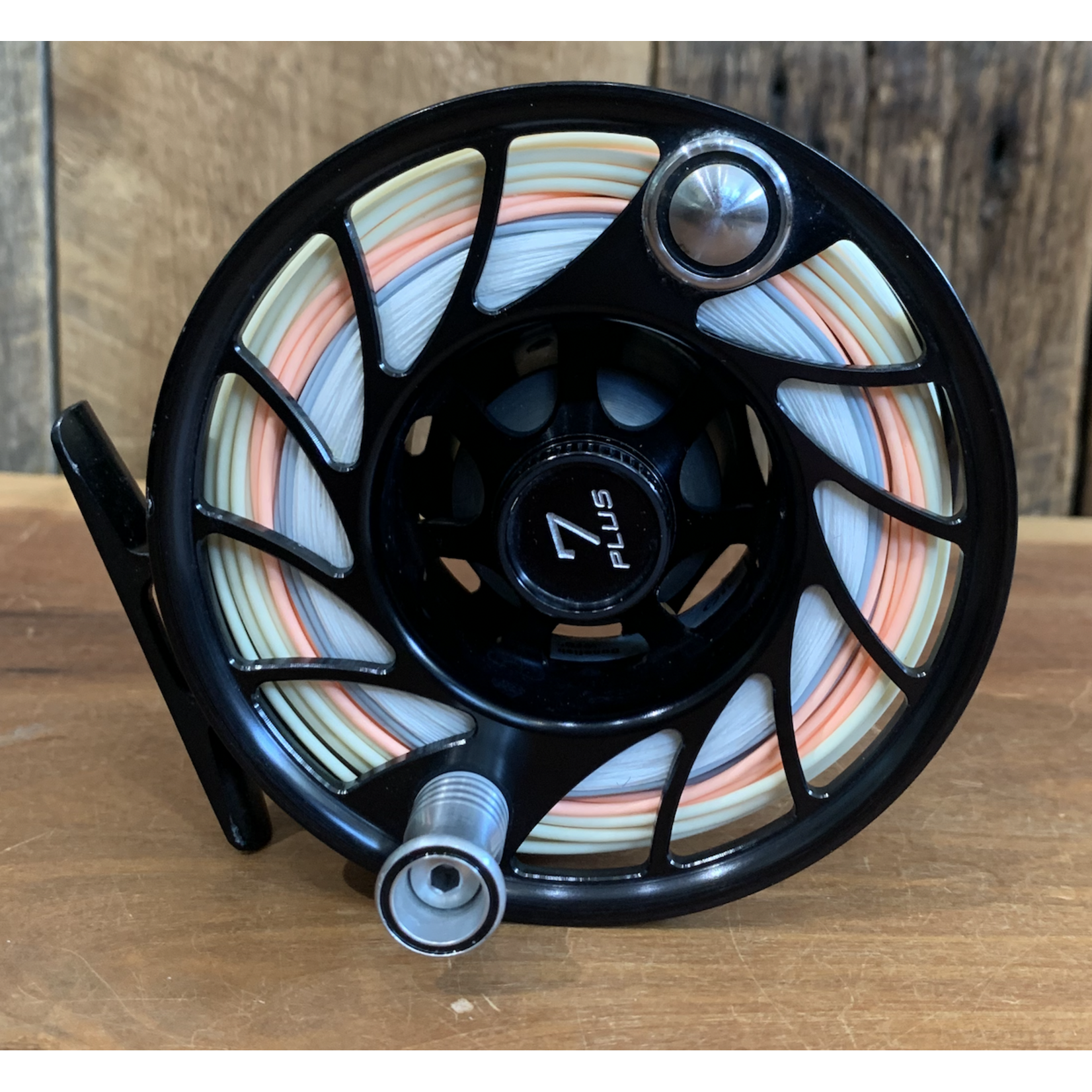 Hatch Finatic 7+ Black/ Silver w/ RIO elite bonefish 9wt line