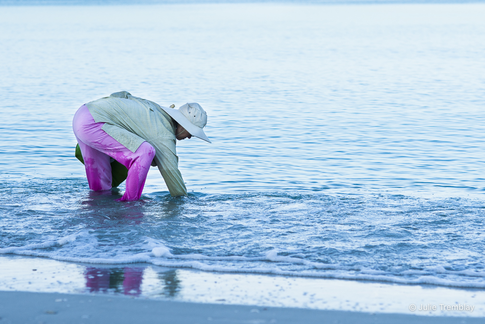 Woman Bending Water