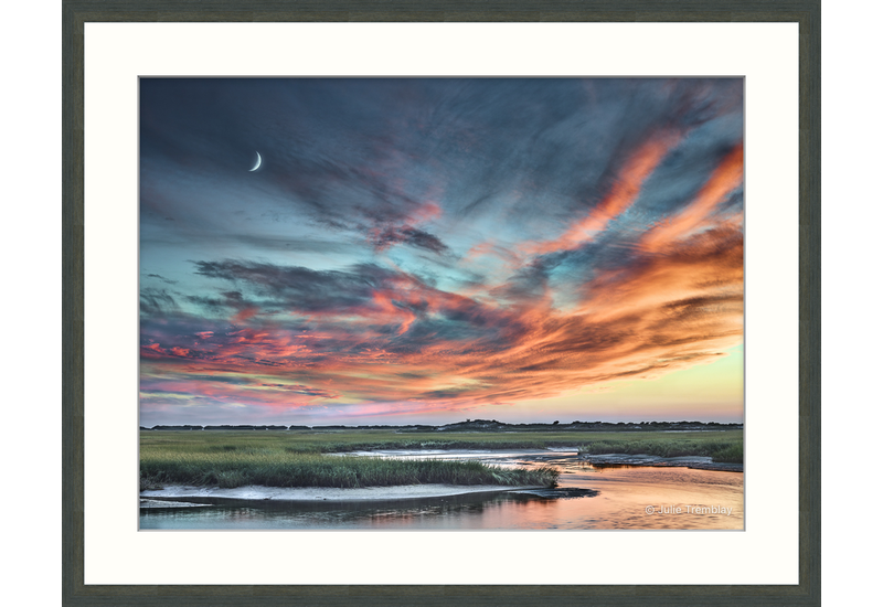 Prints Salt Marsh Sunset