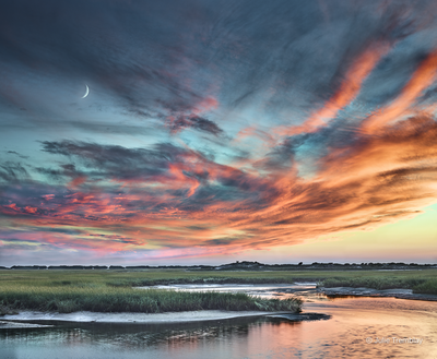 Salt Marsh Sunset