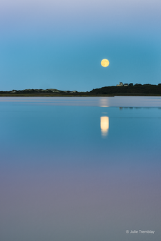 Moon Over Pilgrim Lake