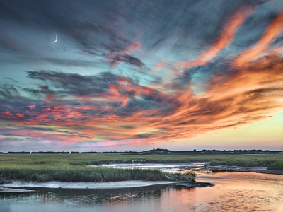 Salt Marsh Sunset