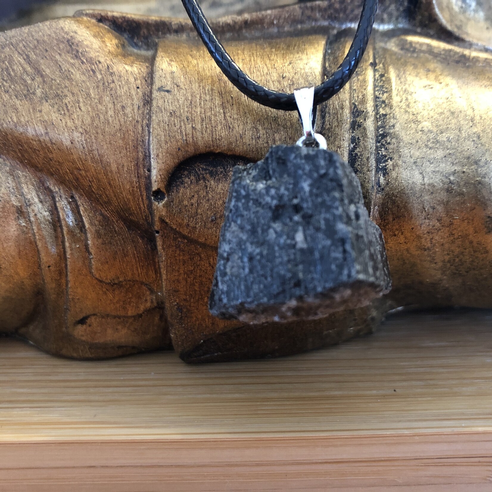 collier tourmaline noire