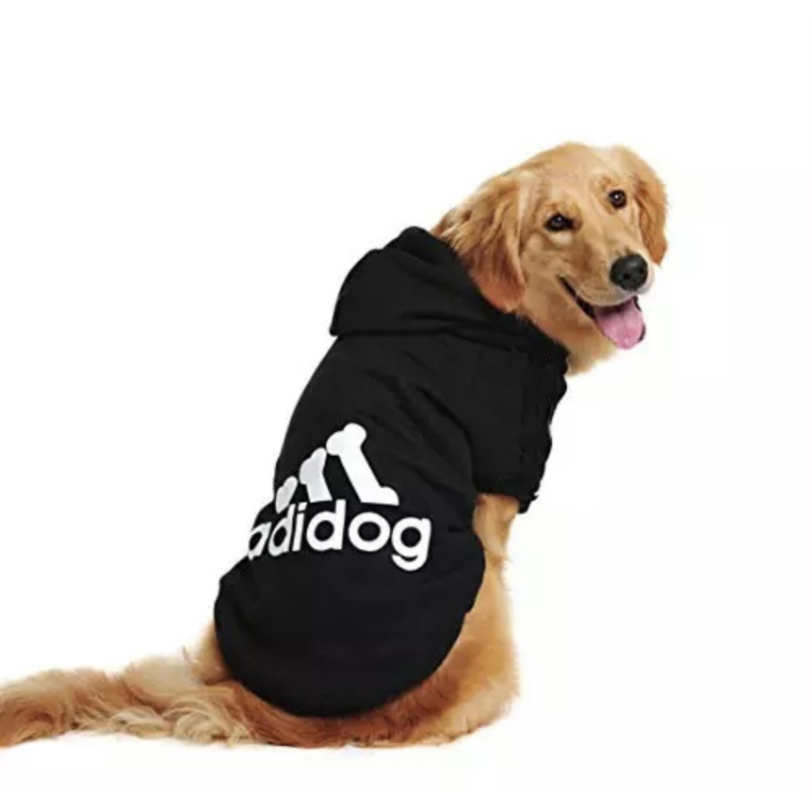 adidog sweater integrated pocket-black-FINAL SALE