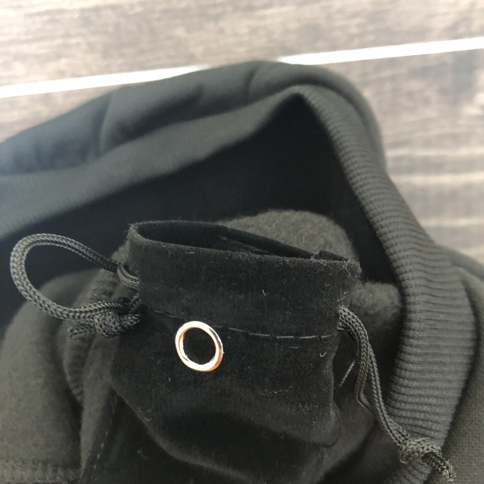 chandail adidog pochette intégrée-noir-VENTE FINALE