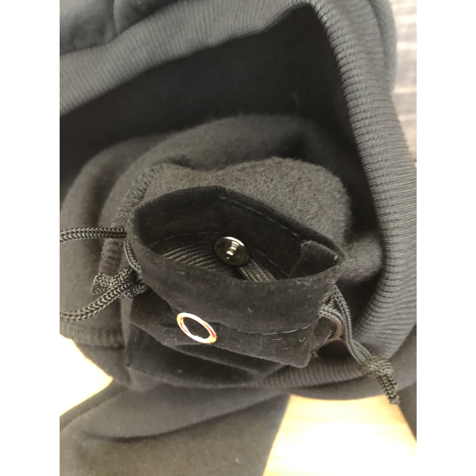 adidog sweater integrated pocket-black-FINAL SALE
