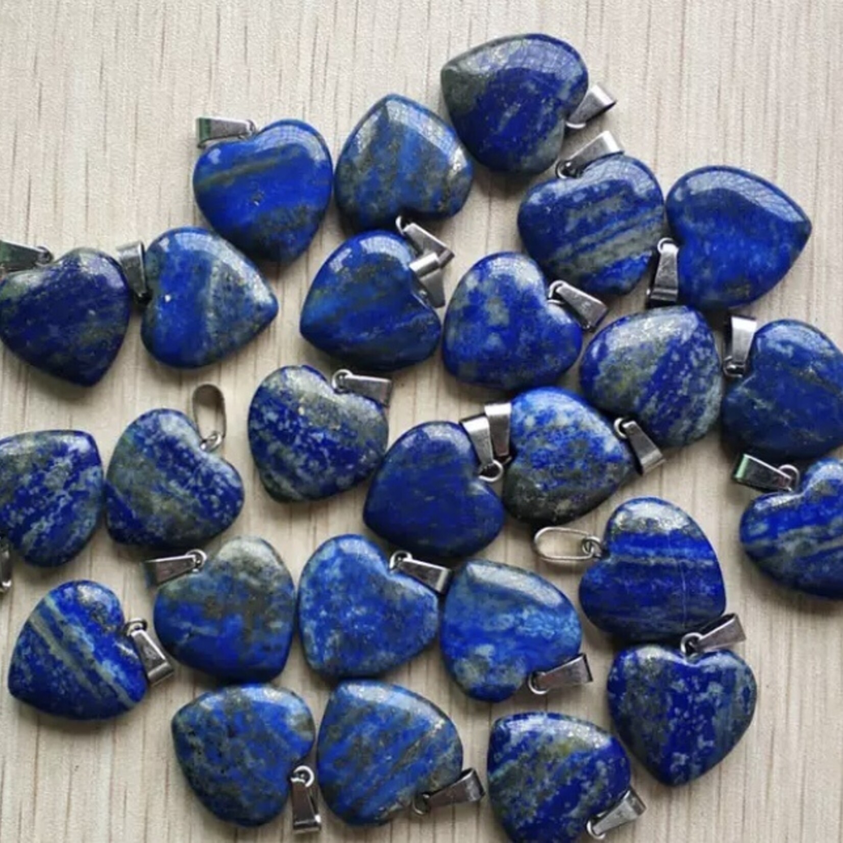 pendentif  lapis lazuli 20mm