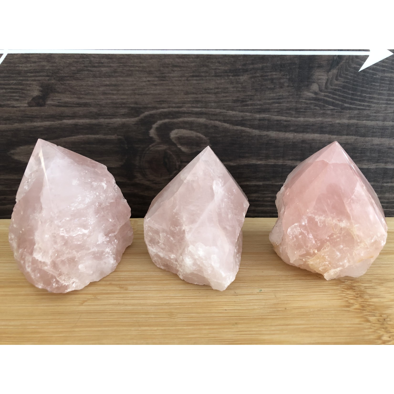 Rose Quartz Crystal Tower, Rose Quartz Point, Rose Quartz crystal point, Large Rose Quartz Points