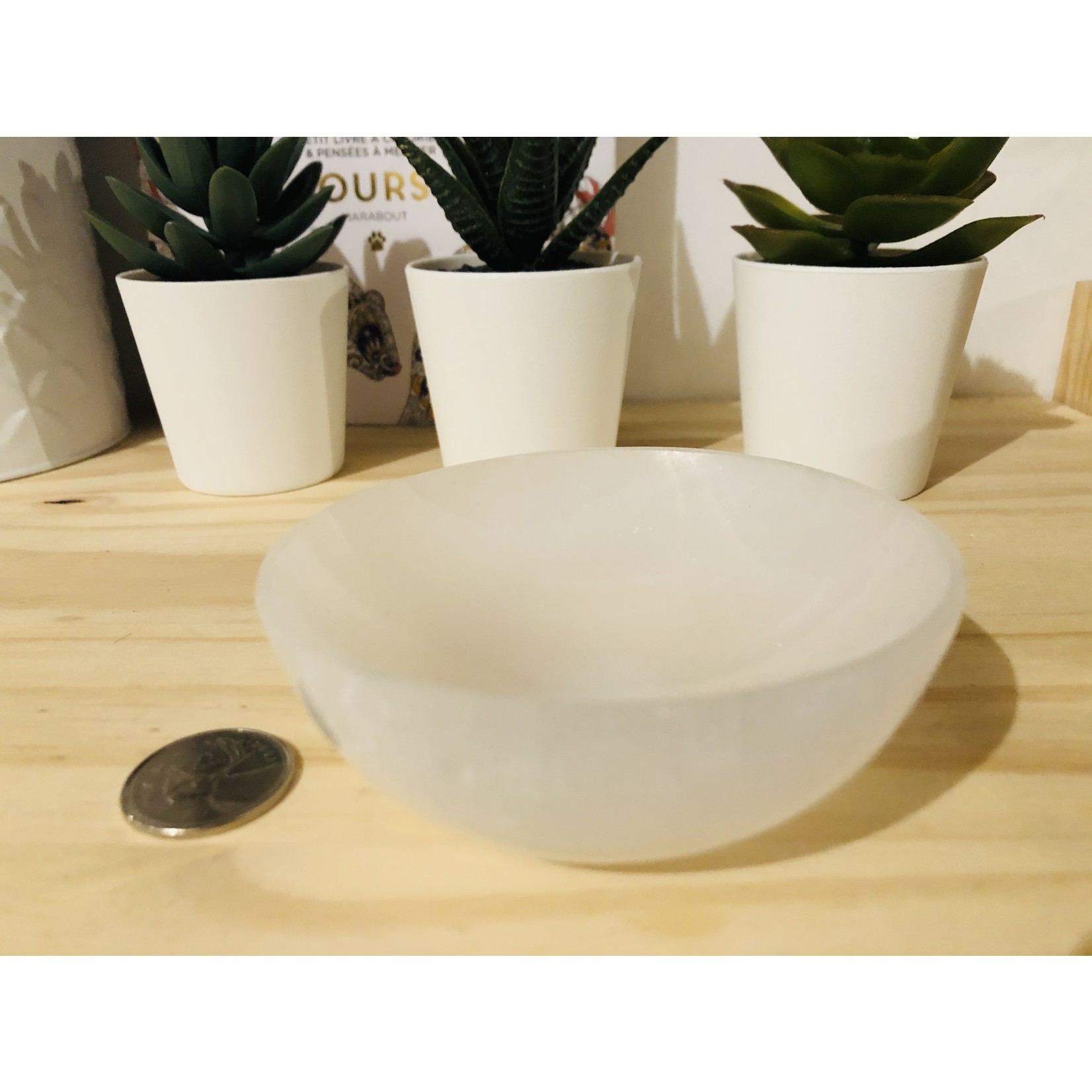 selenite bowl large