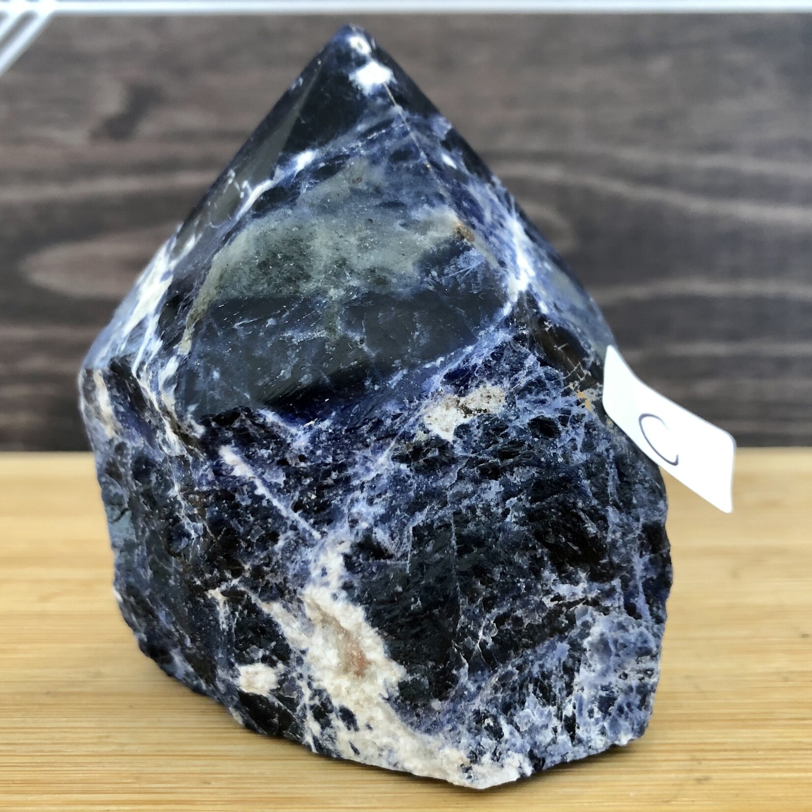 sodalite pointe polie