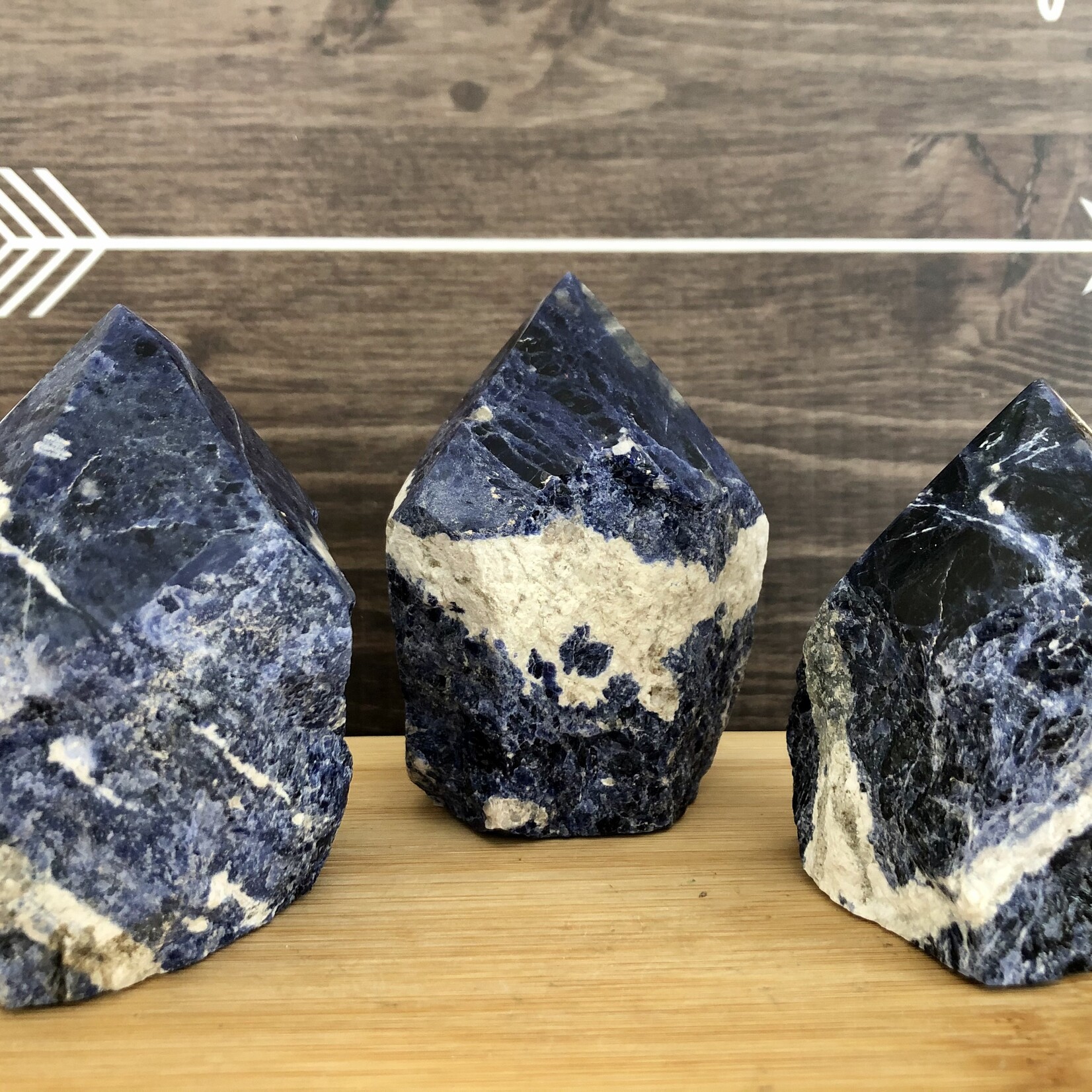 sodalite pointe polie