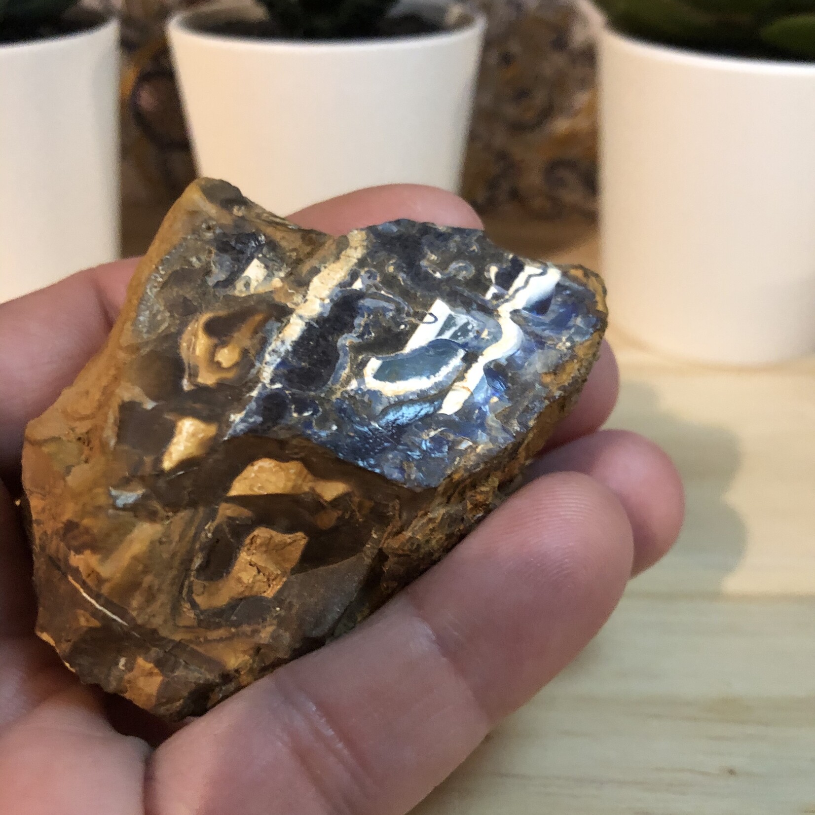 opale boulder rough-double side