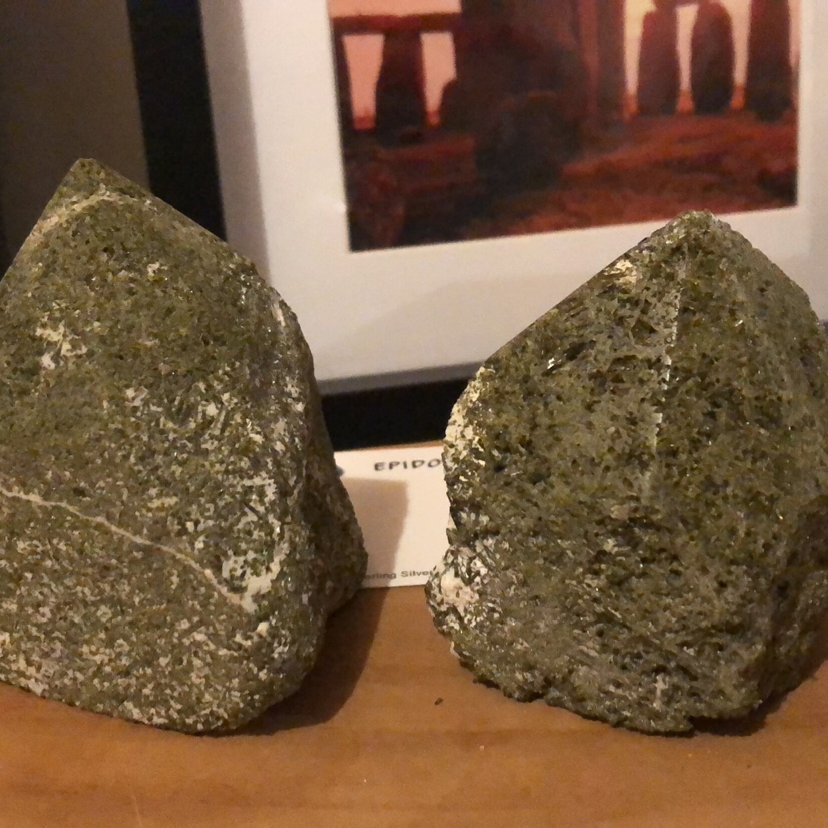 Polished Epidote Stone – Spiritual and Abundance Enhance