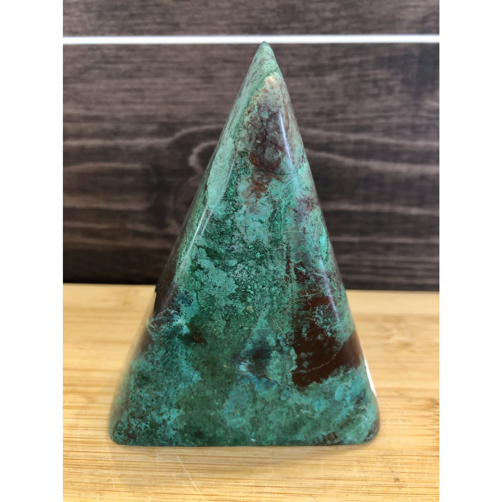 chrysocolla- cut base 397g