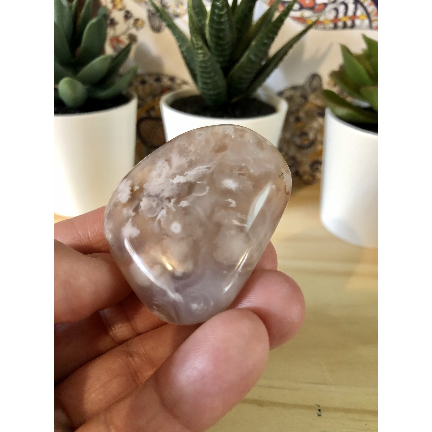 agate fleur-galet grade AA