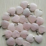 pendant rose quartz