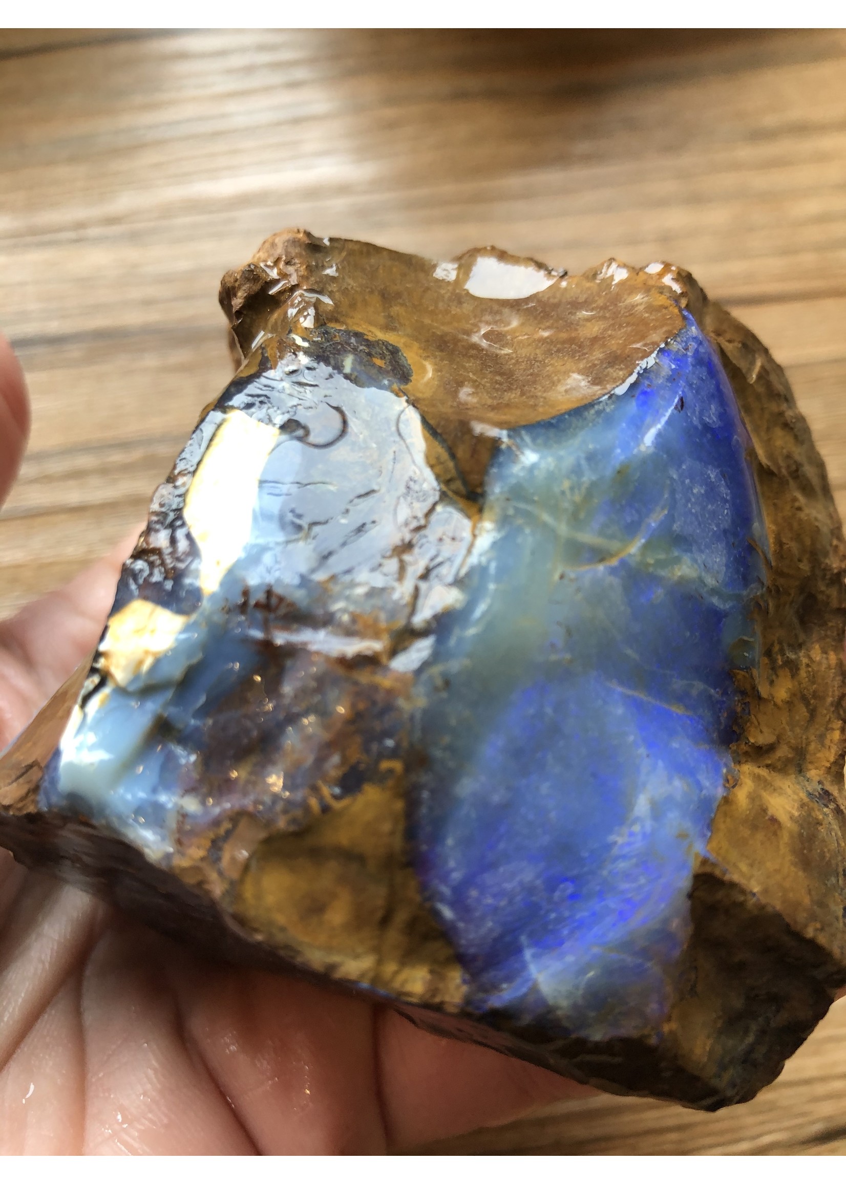 rough boulder opal-four faces