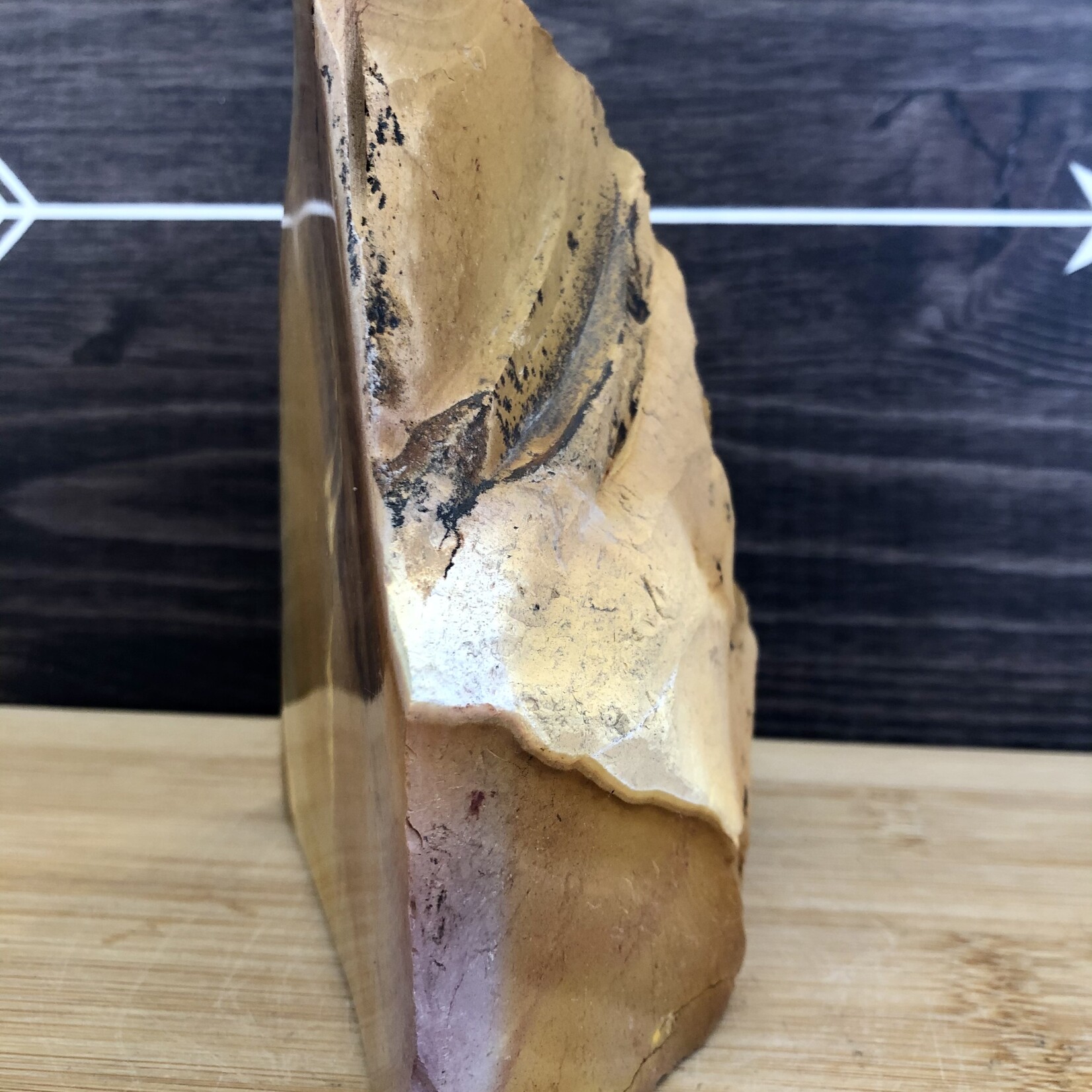 jaspe mokaite caramel, mookaite polie, purifie et protège des influences négatives et apaise