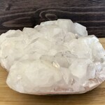 énorme cristal d'apophyllite