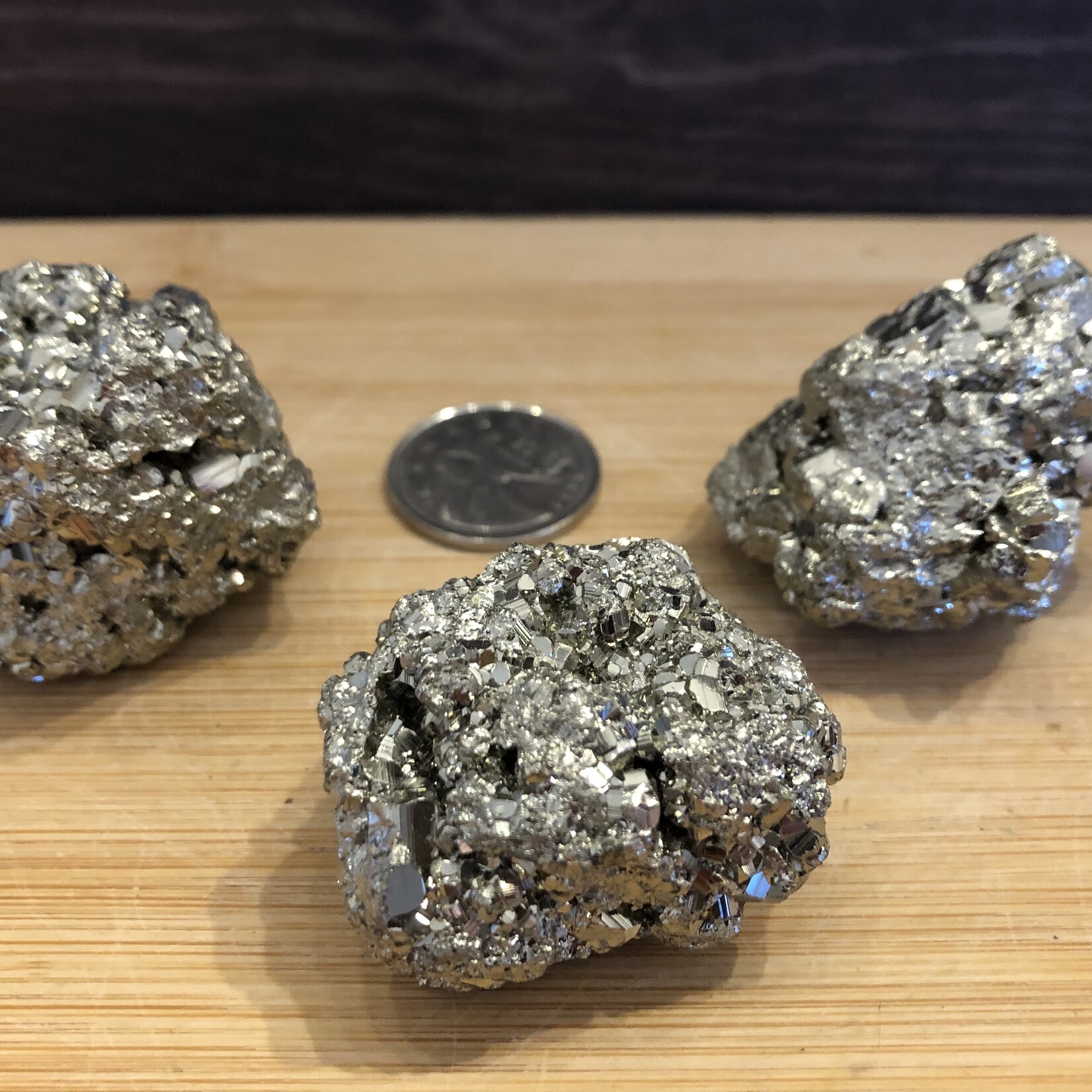 pyrite en grappe