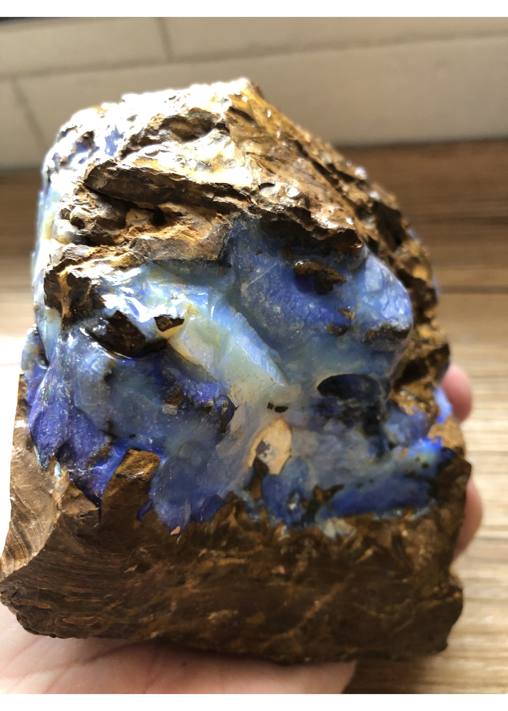 rough boulder opal-all surfaces