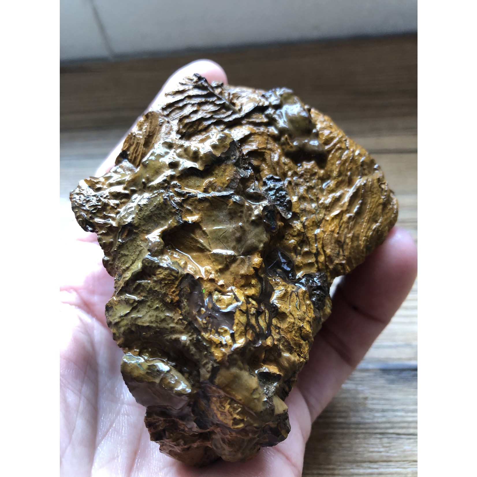 rough boulder opal-peppermint B