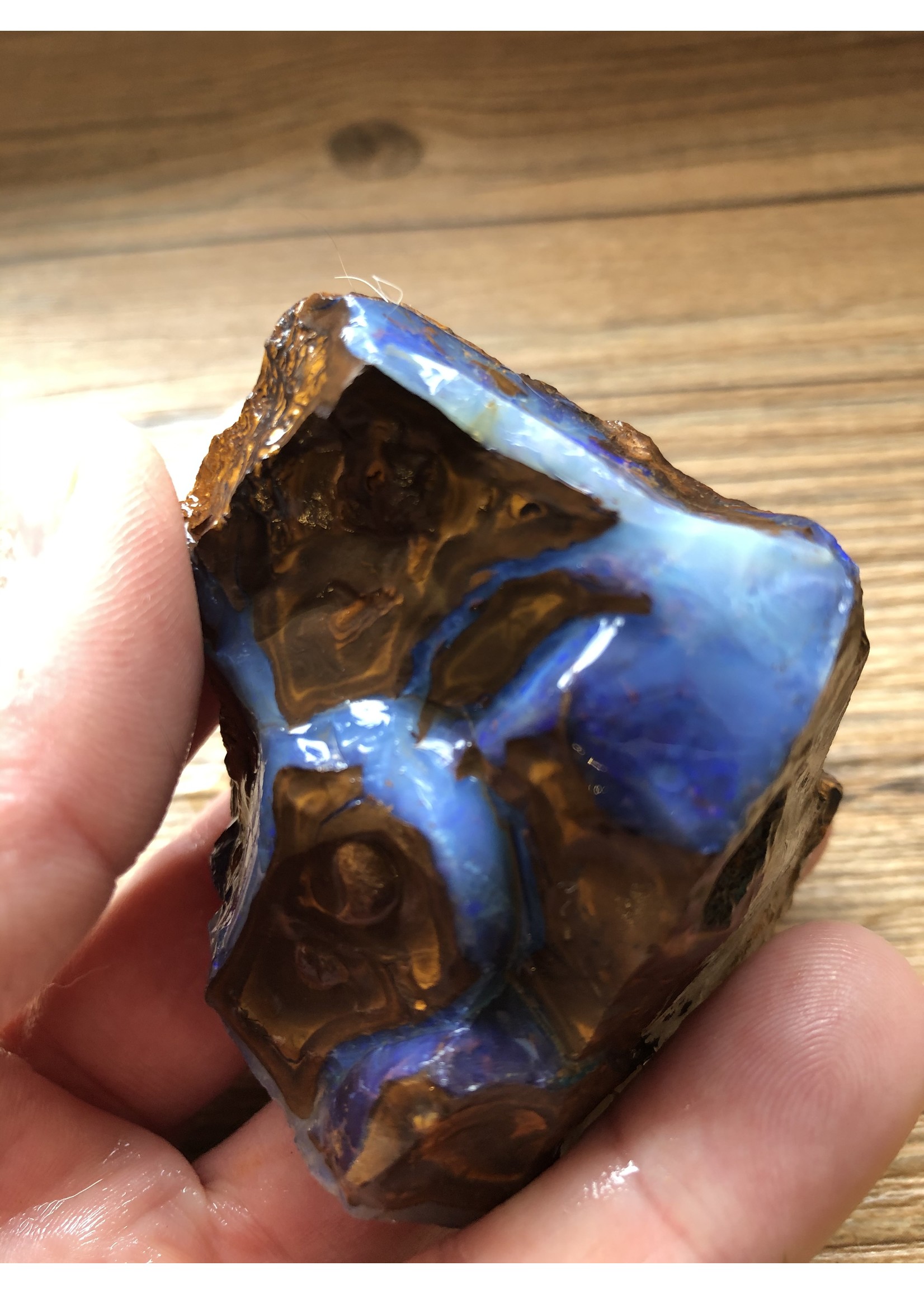 rough boulder opal-angel