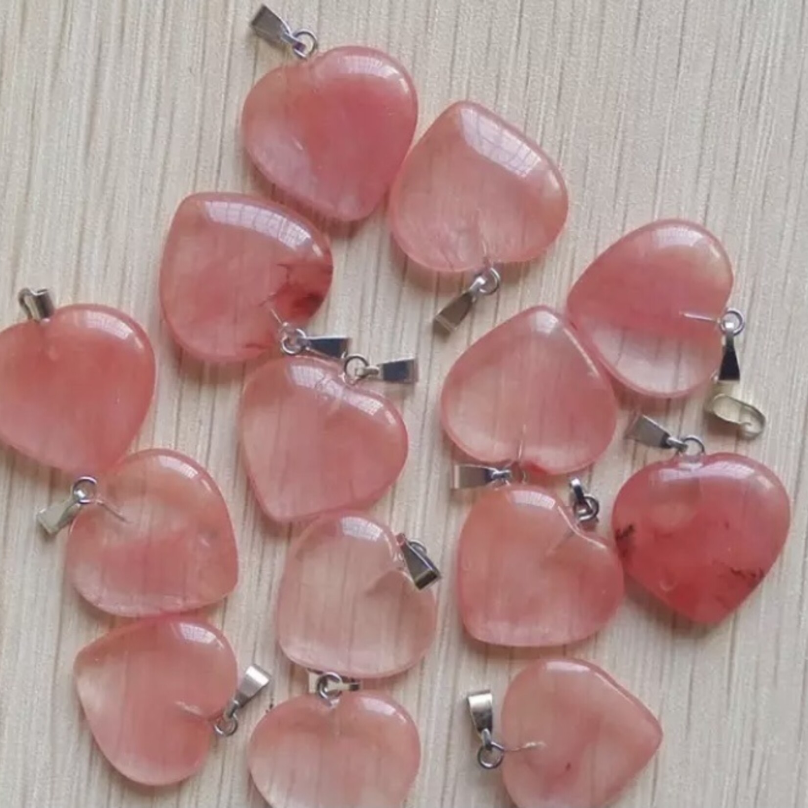 pendentif tourmaline melon d'eau-20mm