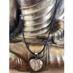 heart necklace picture stone