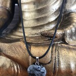 collier cœur spectrolite