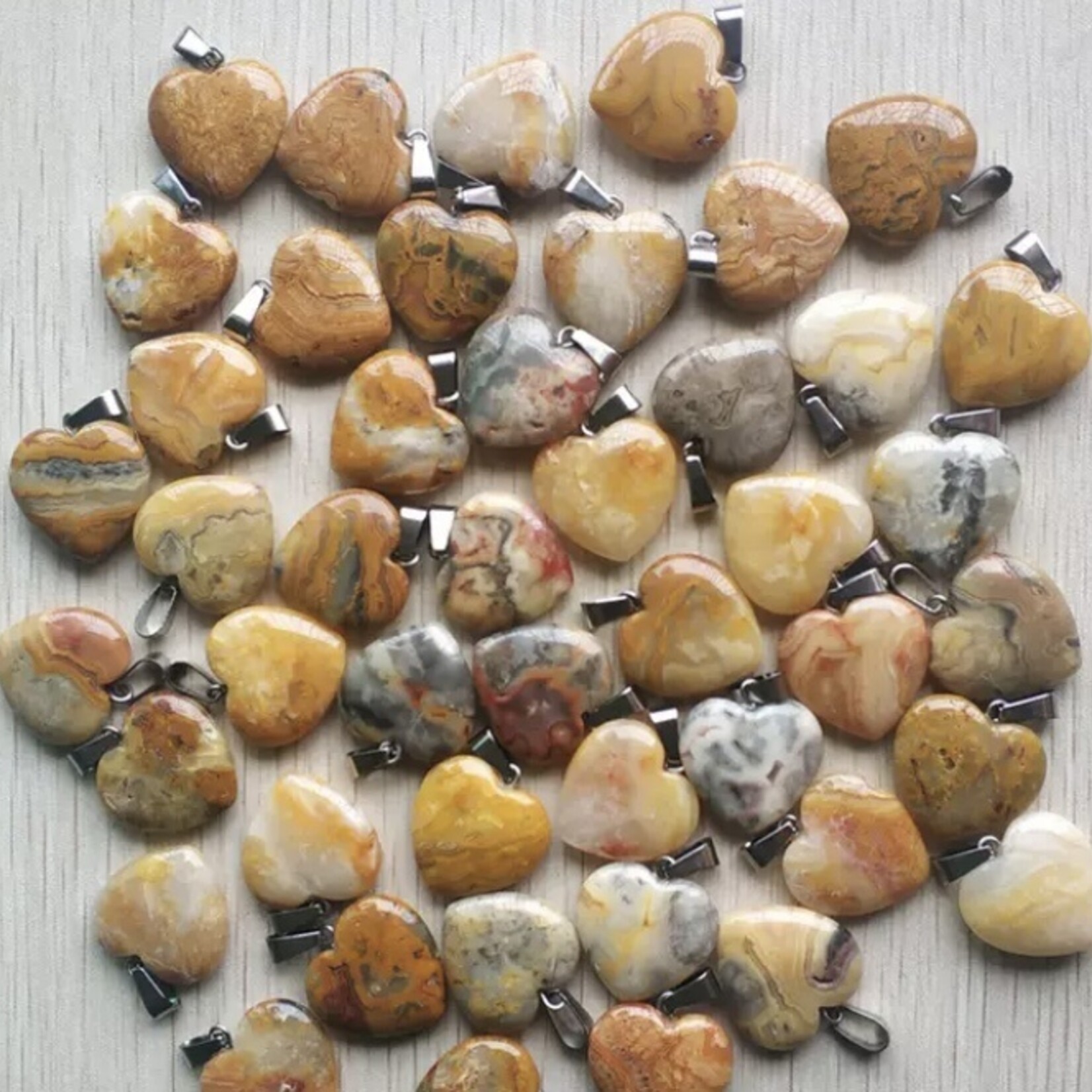 pendant crazy lace agate-20mm