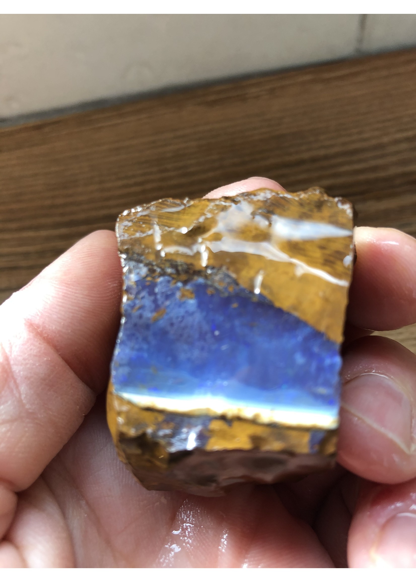 rough boulder opal-white