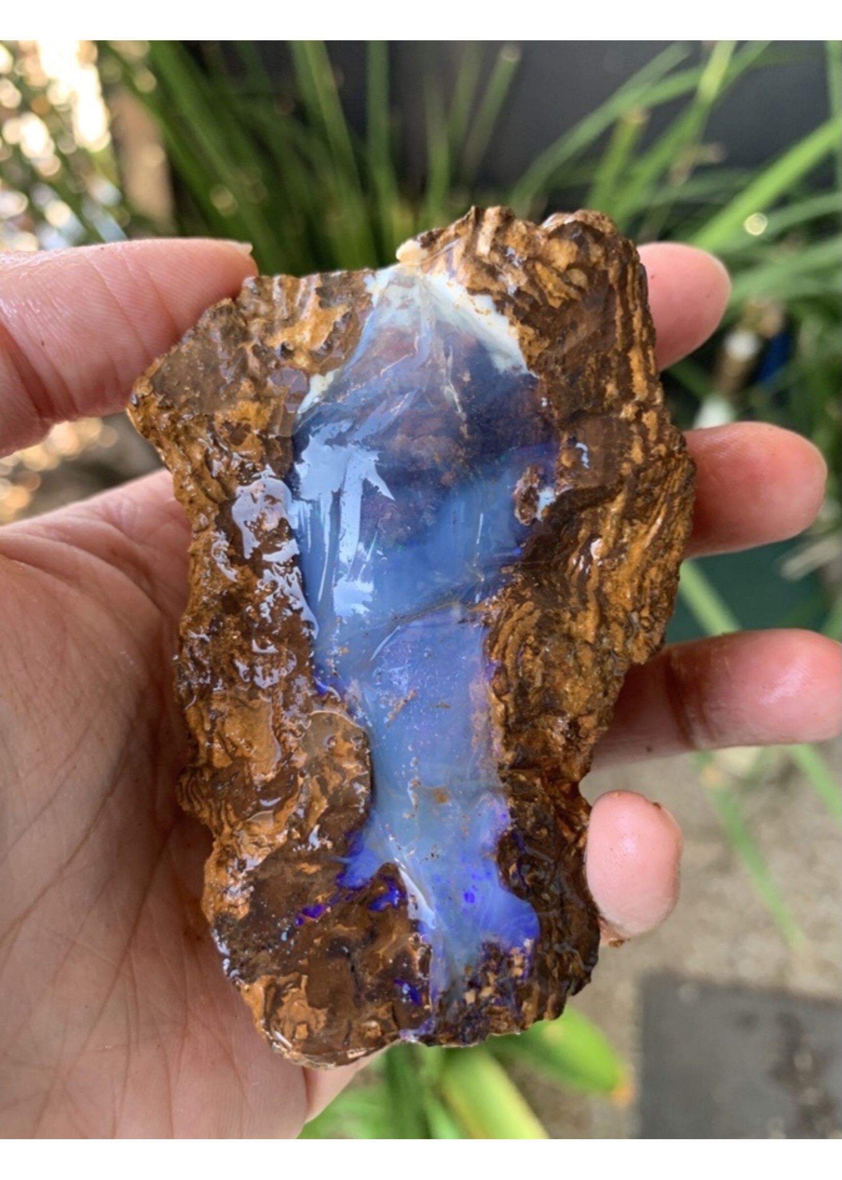 rough boulder opal-lilac