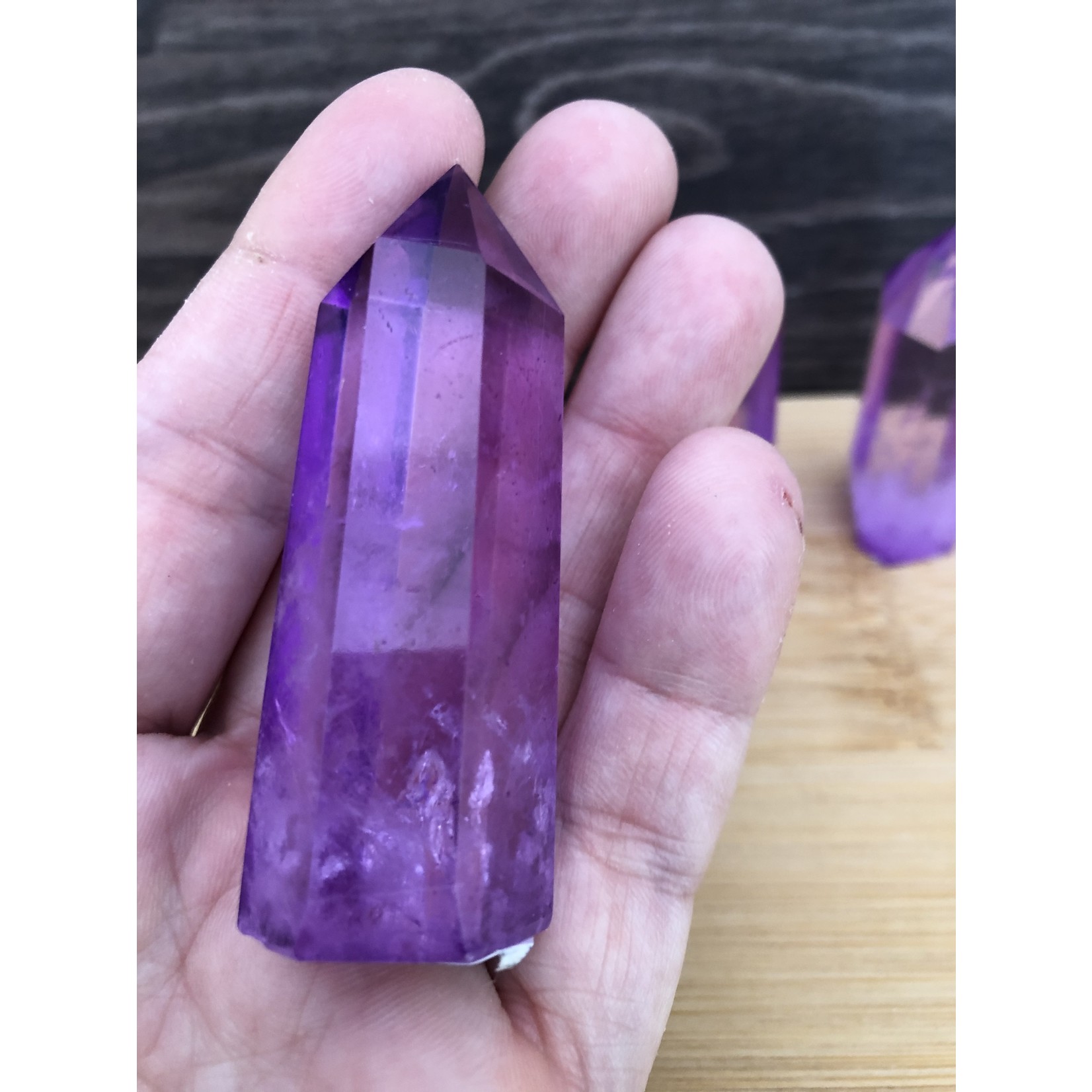 purple aura quartz generator
