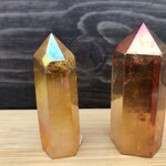 champagne aura quartz