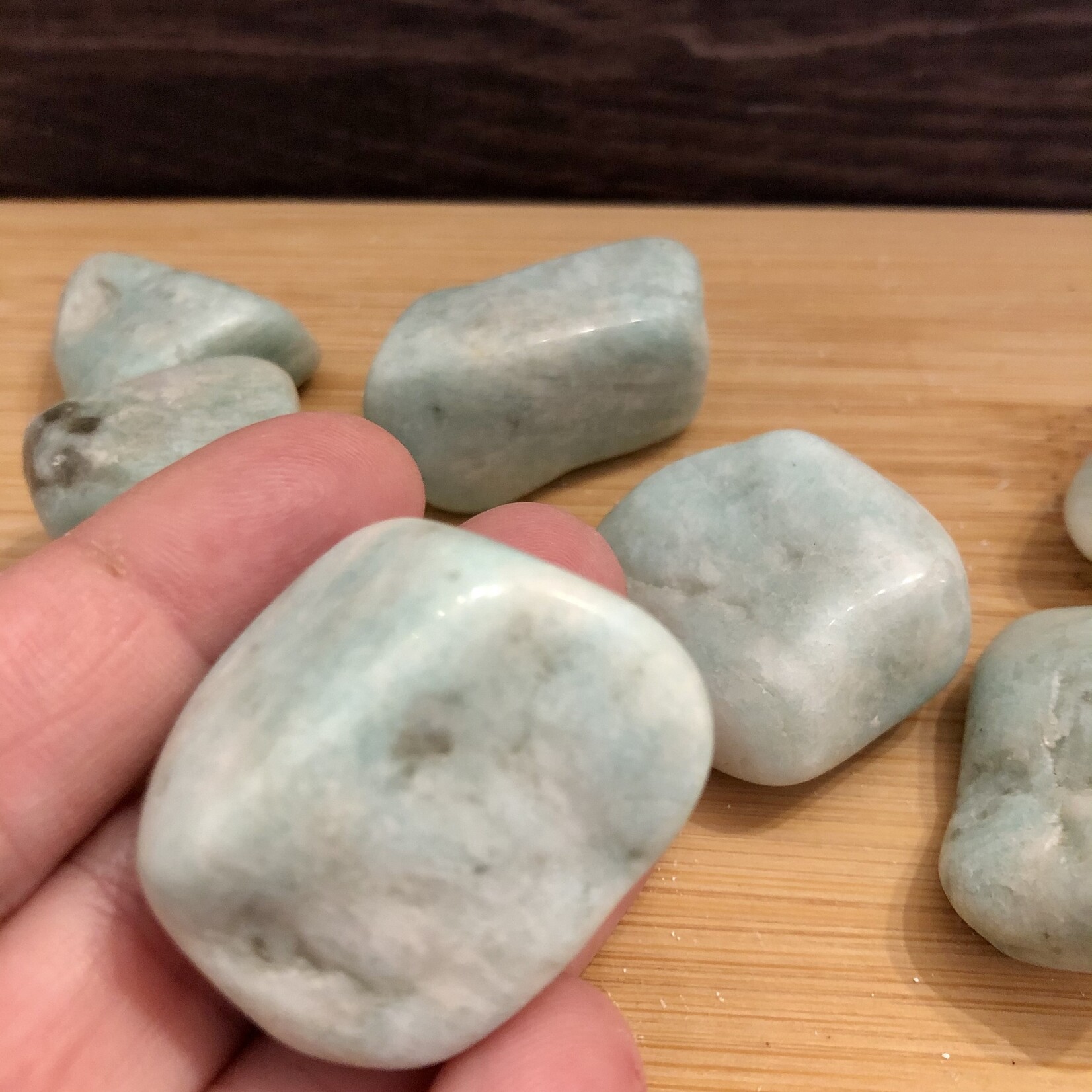 amazonite pierre roulée
