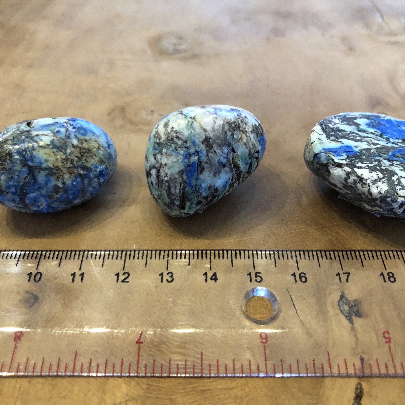 azurite malachite pierre roulée