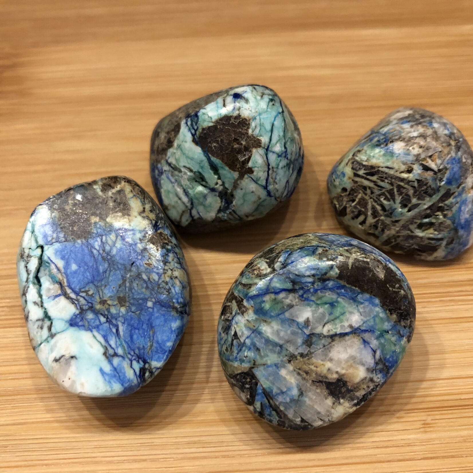 azurite malachite tumbled stone