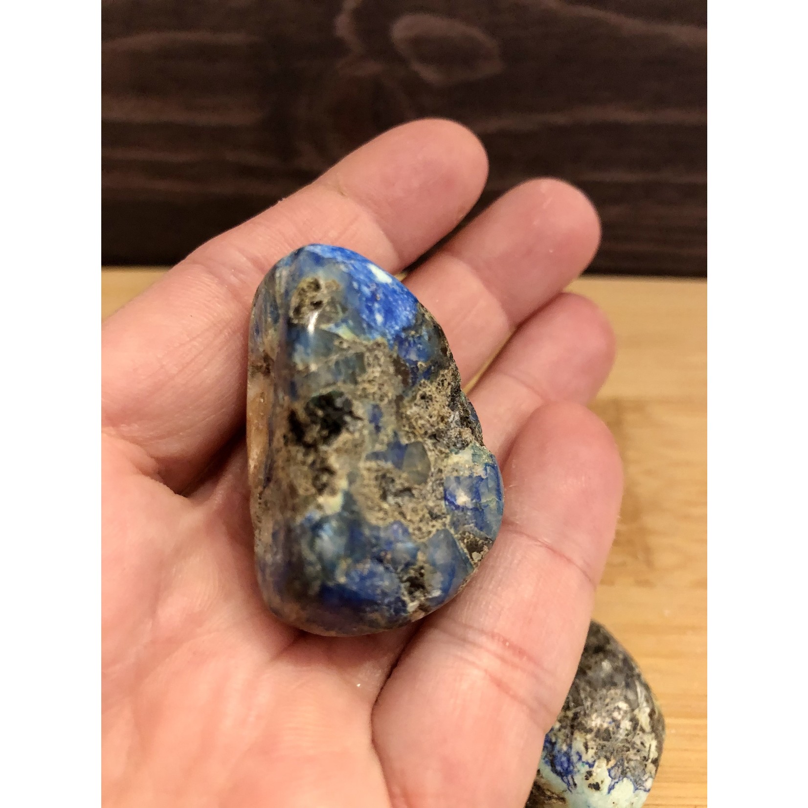 azurite malachite tumbled stone