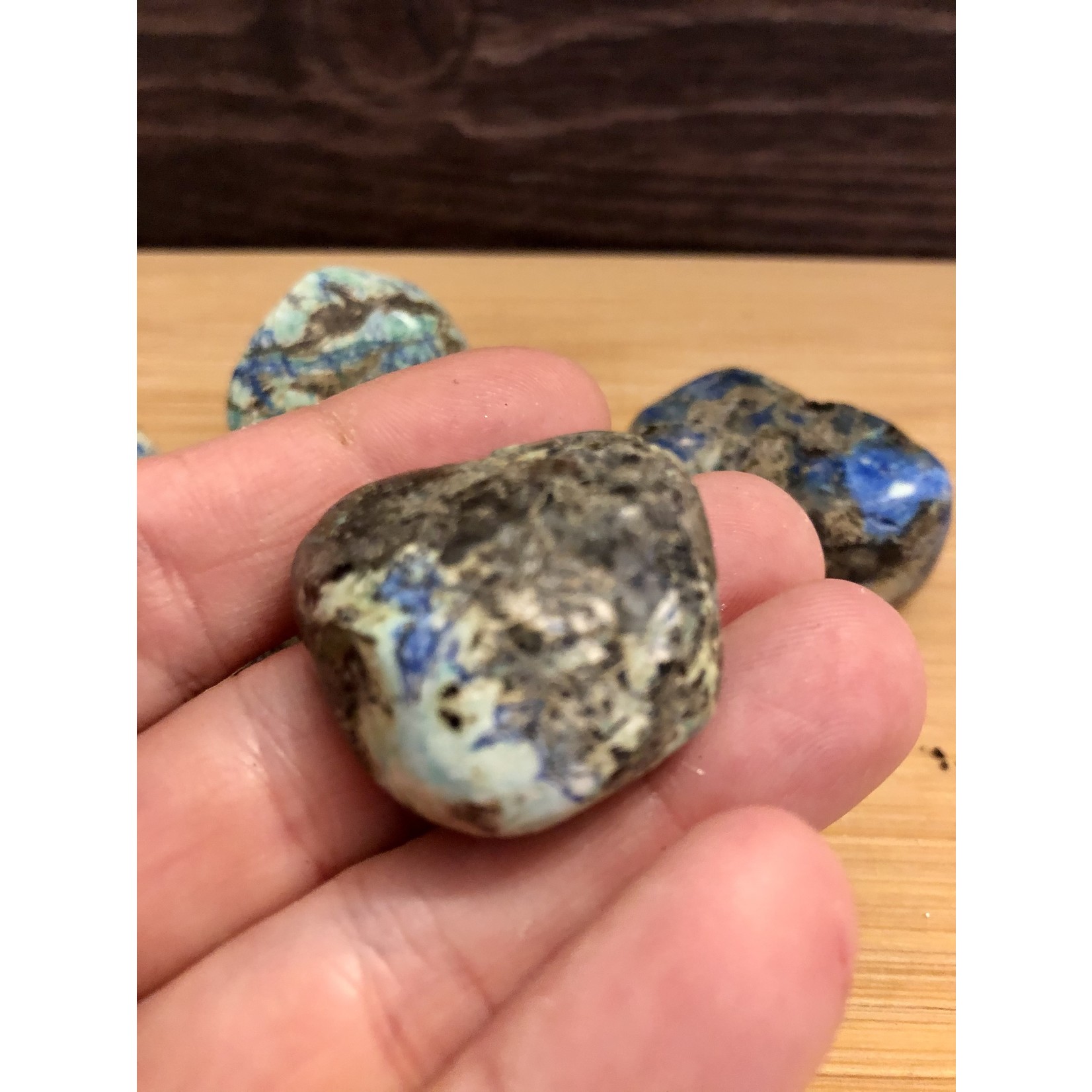 azurite malachite tumbled stone