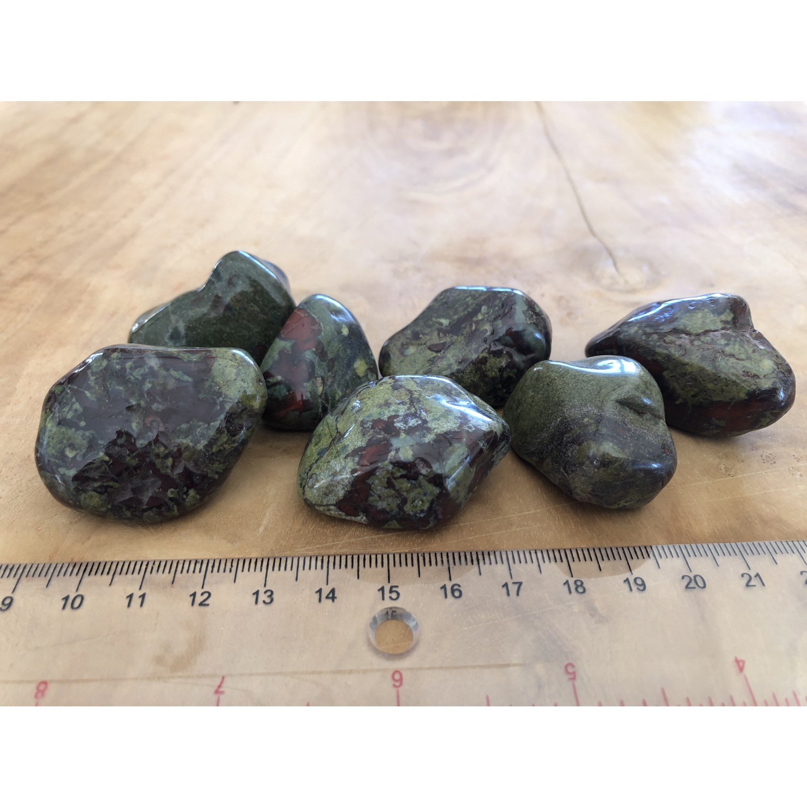 dragon blood jasper tumbled stone