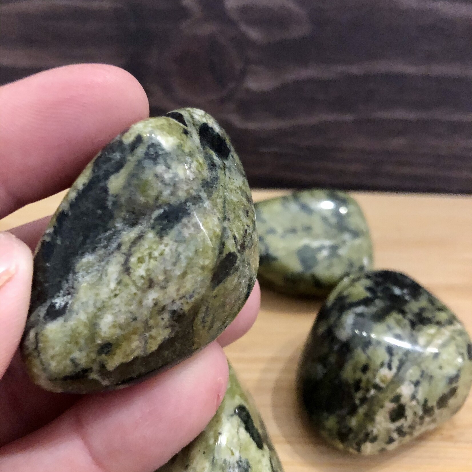 nephrite jade tumbled stone