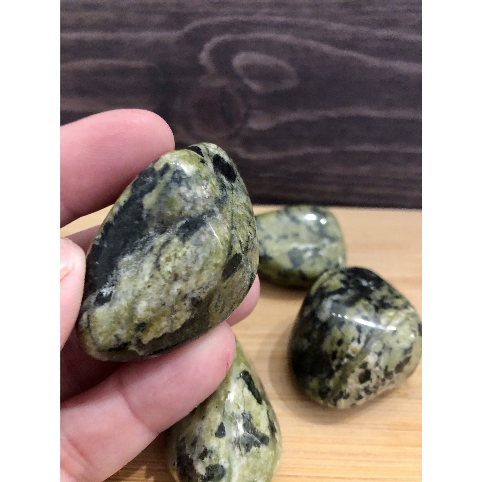 nephrite jade tumbled stone