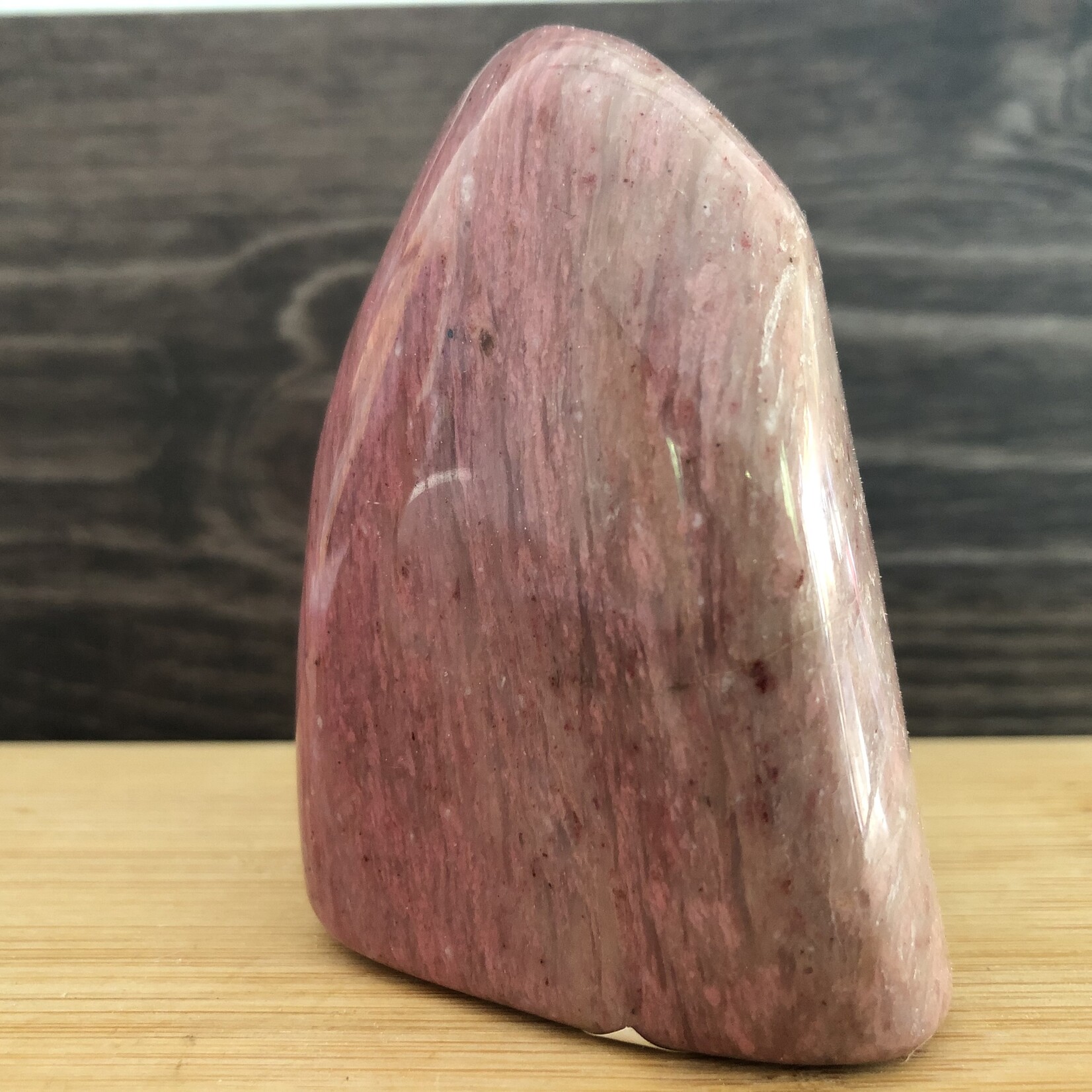 pink rhodonite free form